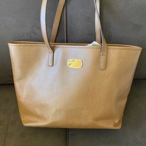 Michael Kors Commuter Leather Tote Bag (Authentic)